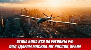 "Удар по России"! БПЛА ВСУ атаковали Москву, юг РФ, Крым. Последние новости сегодня 04.12.2025