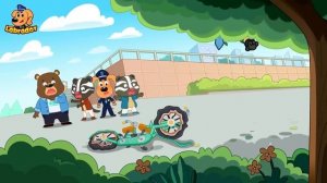 Be Careful When You Walk_Safety Road Tips_Kids Cartoon