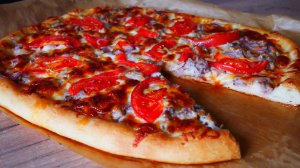 Пицца с фаршем ЧИЗБУРГЕР пицца в дома