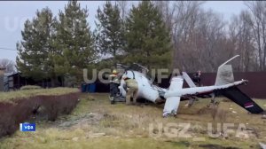 Вертолет рухнул во время взлета под Уфой
