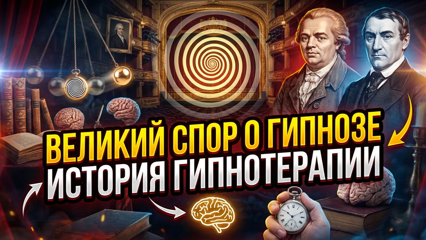 История гипнотерапии / Великий спор о гипнозе / Психолог Елена Снеговая