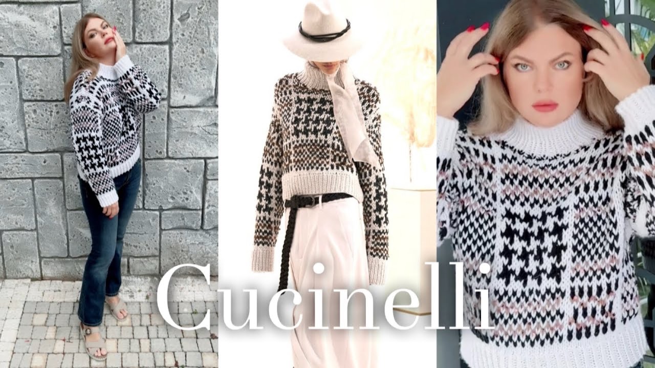 СВЯЗАЛА и ПРИМЕРИЛА РОСКОШНЫЙ СВИТЕР CUCINELLI 🔥 ЗИМА 2025 🔥 МАСТЕР-КЛАСС! смотреть онлайн