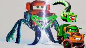 ЭПИЧЕСКИЙ ПОБЕГ ОТ ОСЬМИНОГА, ЭВАКУАТОР ПРОТИВ МАШИН В BEAMNG DRIVE