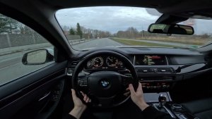 BMW F10 520D - ТЕСТ-ДРАЙВ ОТ ПЕРВОГО ЛИЦА