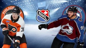 ХОККЕЙ НХЛ.  ФИЛАДЕЛЬФИЯ - КОЛОРАДО.  ТЕКСТОВАЯ ОНЛАЙН ТРАНСЛЯЦИЯ.