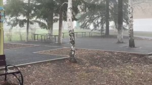 Строители Самарской области установили детскую площадку и благоустроили территорию школы-интерната