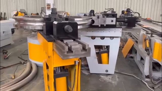 Станок для гибки труб (серия DW63) смотреть онлайн