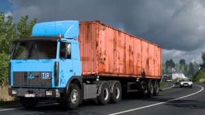 489 / ETS2 1.56 / MAZ 6422 / Загрузился на Кемь.