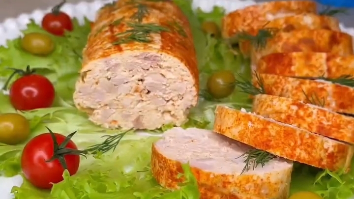 Домашняя КОЛБАСА из 3-х ингредиентов...🍗🍠😋    Рецепт ⤵️