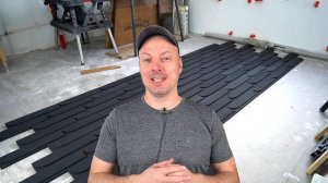 Ремонт на балконе. 3D плитка на стену. Цементная шпатлевка. #45