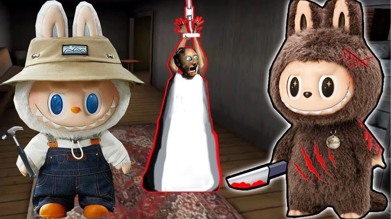 100 СМЕШНЫХ МОМЕНТОВ БАБКИ ГРЕННИ И ИГРУШЕК ЛАБУБУ В МАЙНКРАФТ смотреть онлайн