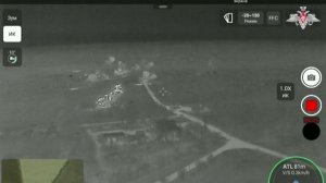 Боевая работа РСЗО «Град» ГрВ «Восток»