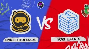 BACKSTAGE GAME NOVO ESPORTS vs SPACESTATION GAMING #brawlstars