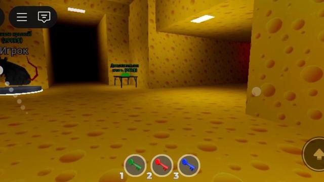 ПОБЕГ ОТ КРЫСЫ 1прохождение chesse escape Roblox...моё первое видео...НА РУТУБЕ!