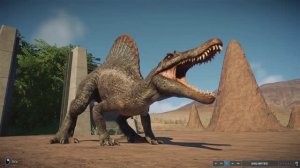 Мультики про Динозавров. Динозавры. Тиранозавр Рэкс. Спинозавр.