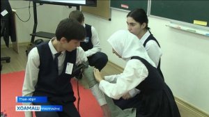 Дикаг1а вола «Вахара кхерамзлен б1овхамаш, Даьхе лораяр» яхача предмета хьехархо хоржаш ва Г1алг1айч