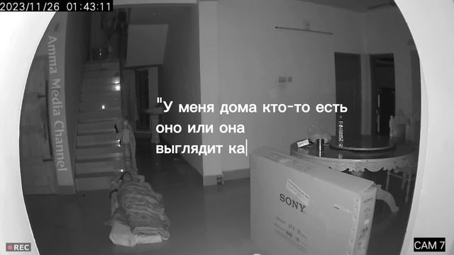 Девушка засняла реального призрака