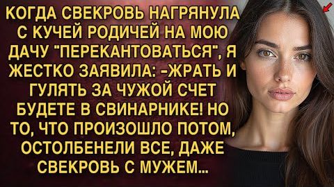 -ЖРАТЬ И ГУЛЯТЬ ЗА ЧУЖОЙ СЧЕТ БУДЕТЕ В СВИНАРНИКЕ! НО ТО, ЧТО ПРОИЗОШЛО ПОТОМ, ОСТОЛБЕНЕЛИ ВСЕ... смотреть онлайн