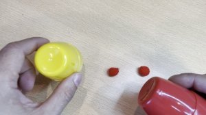 фокус три колпачка