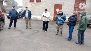 Встреча с представителями министерства природных ресурсов на КНС2 которая сливает канализацию.