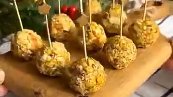 Изысканная Закуска на праздничный стол...🍢🧀🎄😋