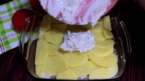 Я просто выкладываю все слоями и промазываю заливкой, получается вкусный УЖИН. #674