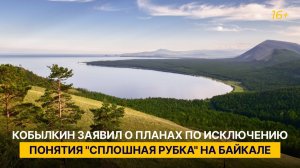 Кобылкин заявил о планах по исключению понятия "сплошная рубка" на Байкале