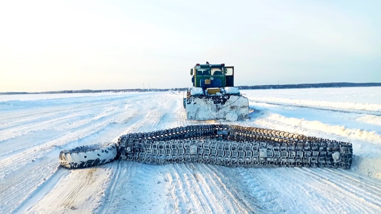 В Белоярском районе построят 50 км зимних дорог