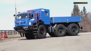 Новый вездеход КАМАЗ-Арктика