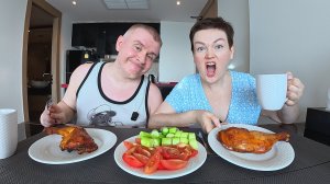 Мукбанг спонтанный заЖОР! Так ВКУСНО мы давно не ели! Еда в Таиланде за КОПЕЙКИ! ПП обед в Паттайе