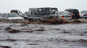 Ливень со снегом привели к потопу на Камчатке