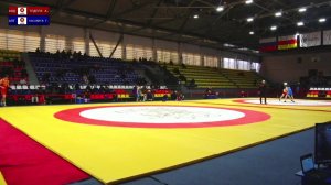 Ковер Б День Первый. Первенство РСО-А ПО вольной Борьбе среди юниоров 2009-2010