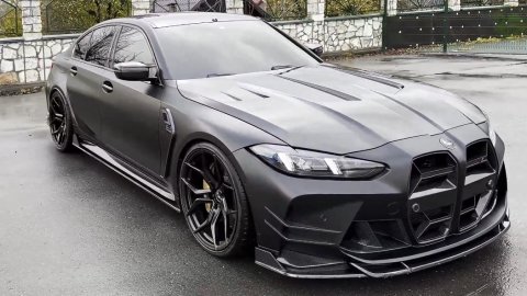 BMW M3 Competition 2025г. Обзор интерьера и экстерьера.