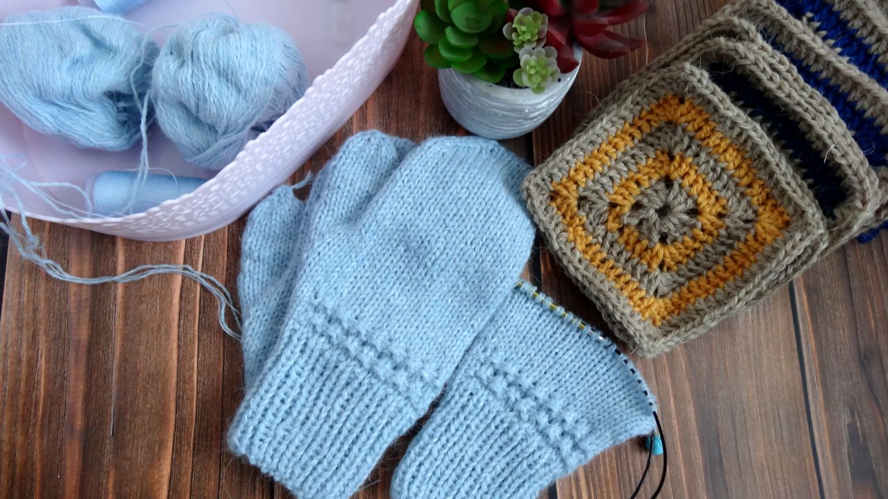 Очень продуктивный день👌 Новые старты. Вязание и вышивка смотреть онлайн