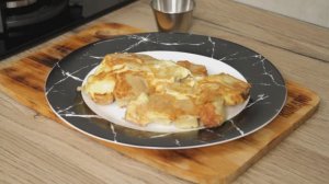 Ленивые гренки на завтрак или ужин