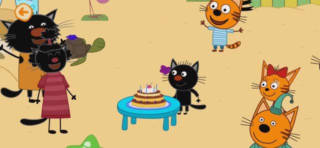 Три Кота Мультфильм День рождения