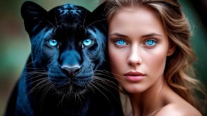 Голубоглазая пантера (Караоке без голоса)