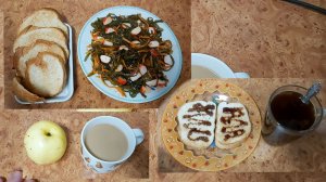 Рождественский пост, день 7-й. Можно рыбку))) Немолоко. Десерт - халва))