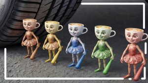 Мультики для детей. Машина против популярных игрушек! Смотреть онлайн залипалки для малышей.