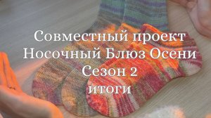 Итоги 💕6 пар готовых носков 💕 СП «Носочный_Блюз_Осени_Сезон2»