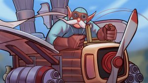 DOTA 2 (Gyrocopter gameplay)