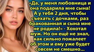 «Любовница подарила ему “наследника”. Но правда оказалась жестче» Слушать аудио рассказы бесплатно