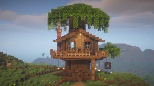 ДОМ НА ДЕРЕВЕ В МАЙНКРАФТЕ! | ПРОЕКТ 21