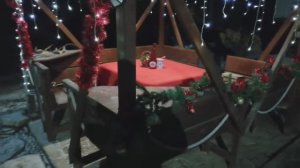 Украшаю сад к Новому году! 🎄🎀🎊