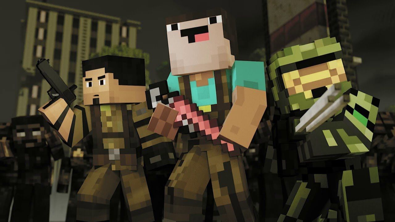 ЗОМБИ-АПОКАЛИПСИС (Майнкрафт анимация)
