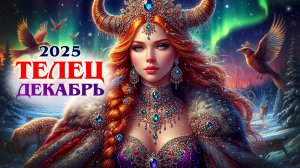 ТЕЛЕЦ TAURUS ГОРОСКОП ДЕКАБРЬ ♉💝РАДОСТЬ, ДЕНЬГИ, ПОДАРКИ ❄☃ С НОВЫМ ГОДОМ ☃❄