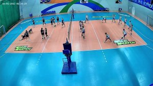 Игры открытого городского предновогоднего турнира по волейболу день 2