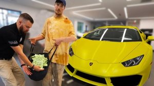 Я купил просто так Ламборджини Lamborghini MrBeast Мистер Бист