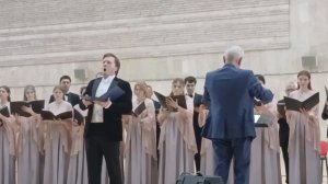 Выступление Академического хора МГУ им.М.В. Ломоносова