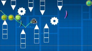 Строю левел в Geometry Dash 2 часть
